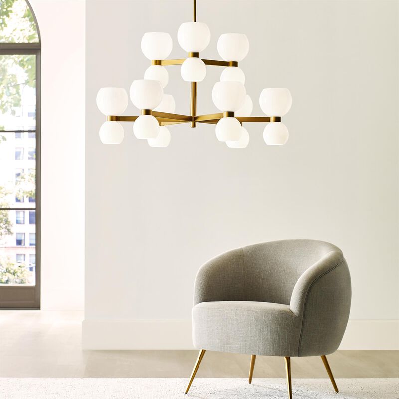 Kate Spade New York Londyn 22 Inch Chandelier by Visual Comfort Studio